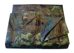 Camouflage tarp